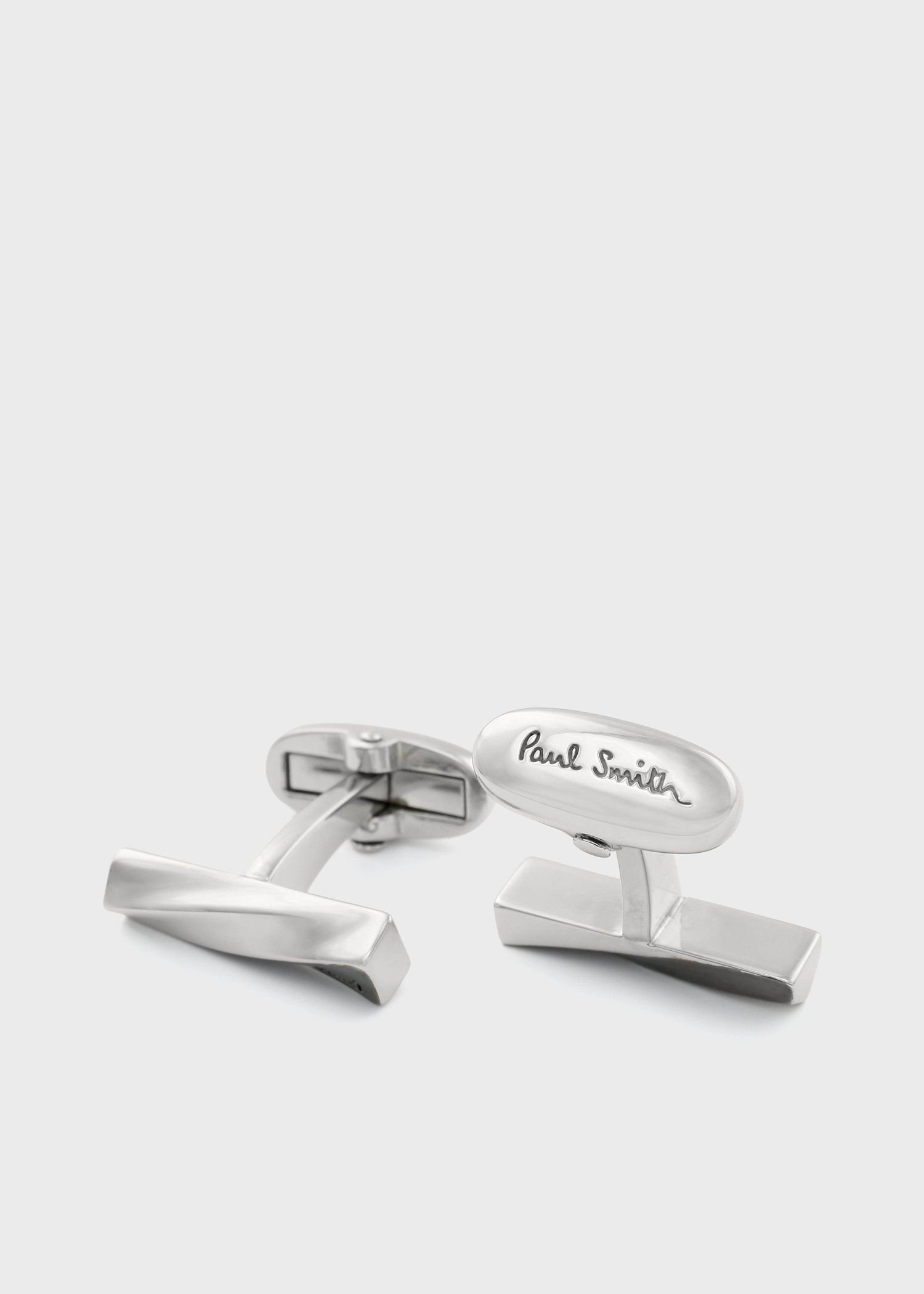 Paul Smith ブラック ツイストコンビ カフス ポール・スミス アクセサリー・腕時計 その他のアクセサリー・腕時計 ブラック【送料無料】