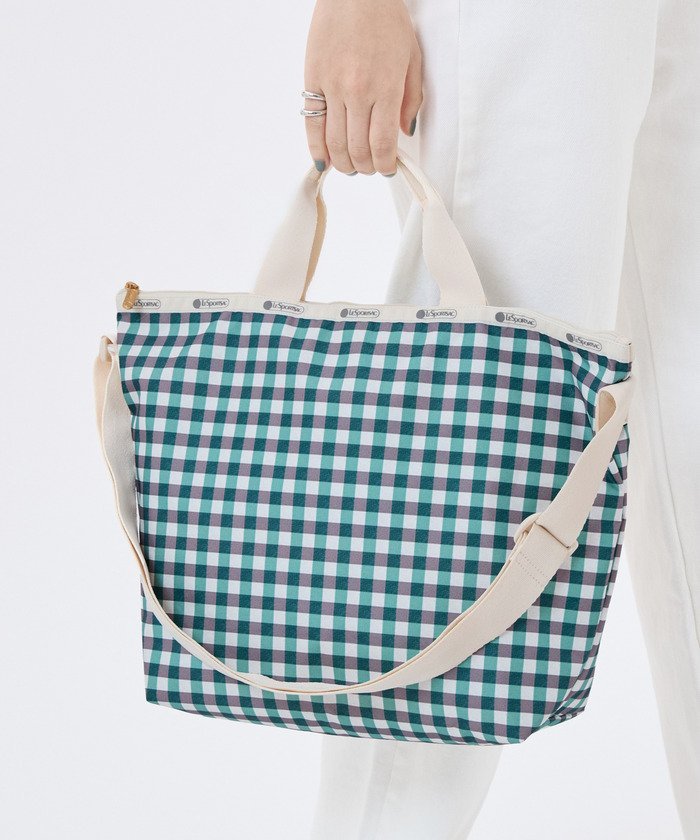 【公式】レスポートサック トートバッグ 4360HG27 LeSportsac レスポートサック バッグ トートバッグ グリーン