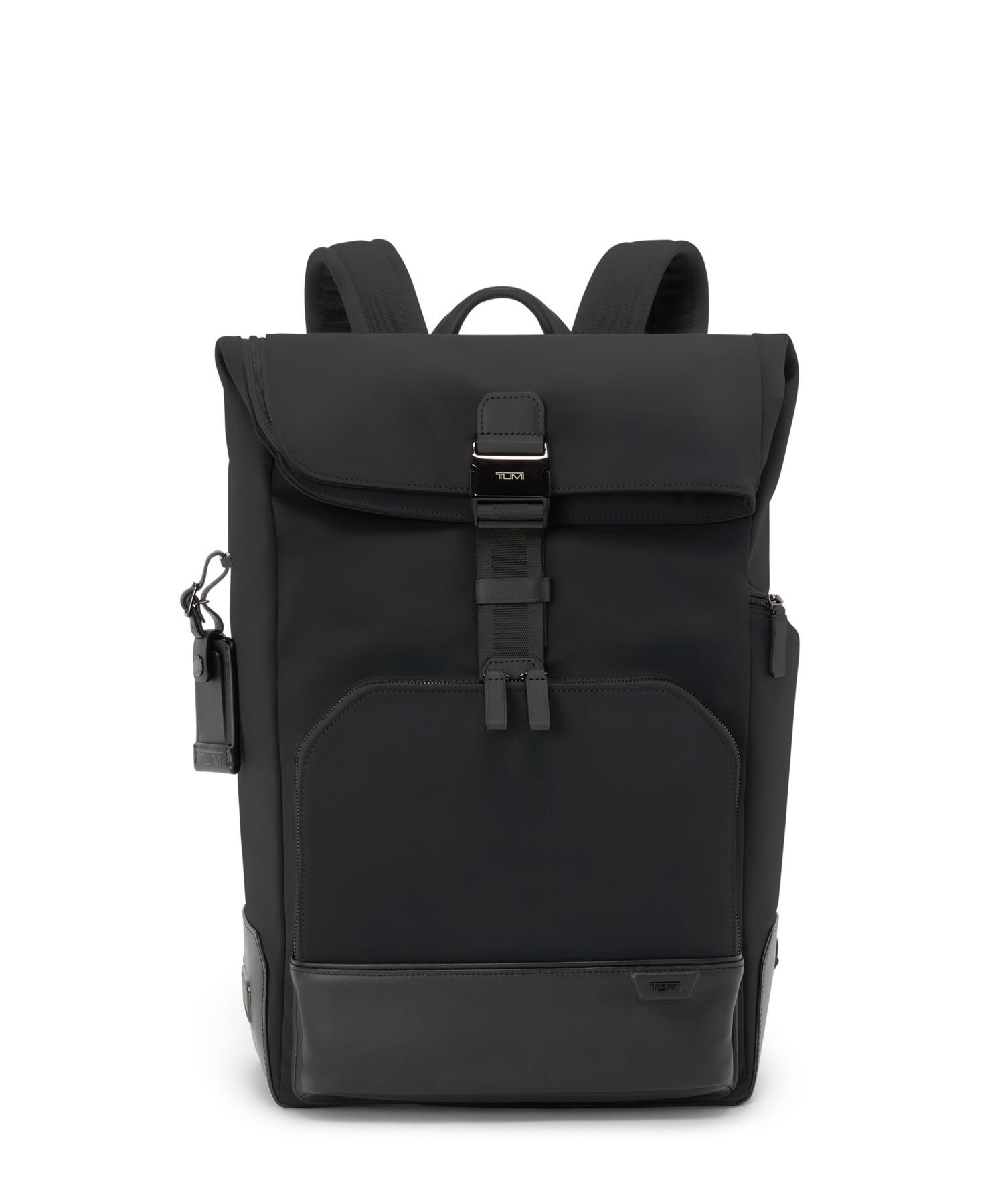 TUMI 【公式店】HARRISON 「オズボーン」ロール・トップ・バックパック A4対応 トゥミ バッグ リュック・バックパック ブラック【送料無料】