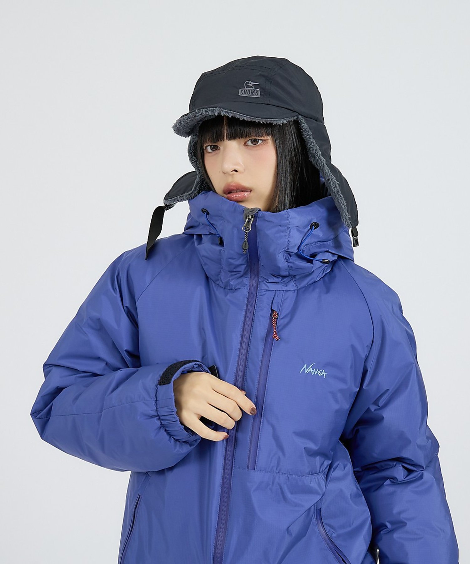 ABAHOUSE LASTWORD 【CHUMS / チャムス】Pertex Rev Cap / パーテックスリバー アバハウス 帽子 ハット グレー ブラック【送料無料】