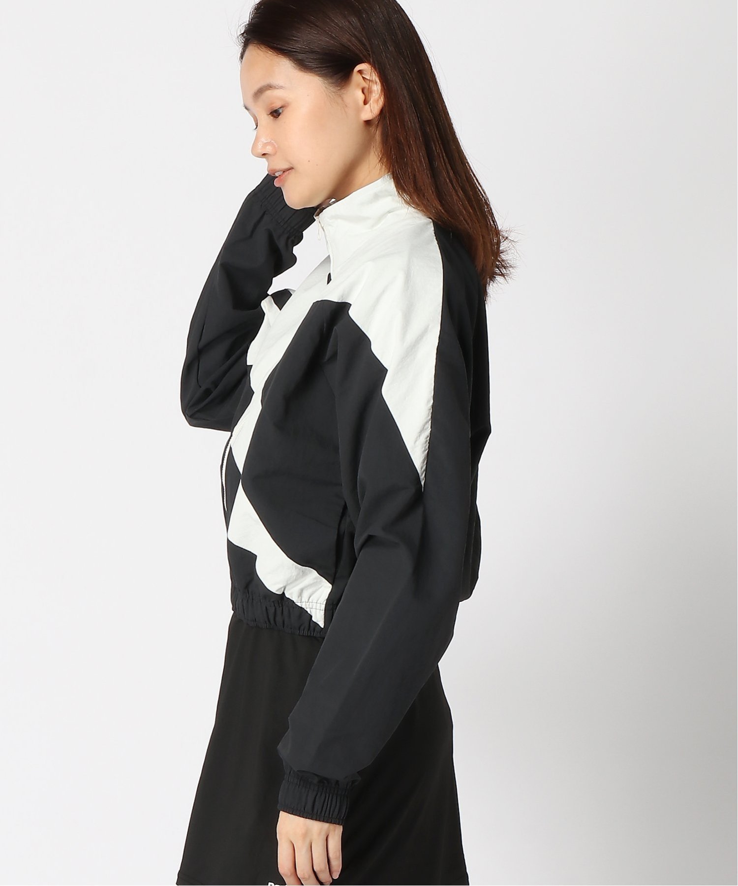 Reebok Classic クラシックス フランチャイズ トラック ジャケット / Classics Franchise Track Jacket / リーボック（レディース） リーボック コート/ジャケット ナイロンジャケット ブラック【送料無料】