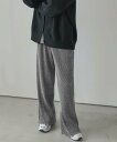 La-gemme ラメリブニットパンツ ラジュール パンツ その他のパンツ ブラック グレー ブラウン【送料無料】