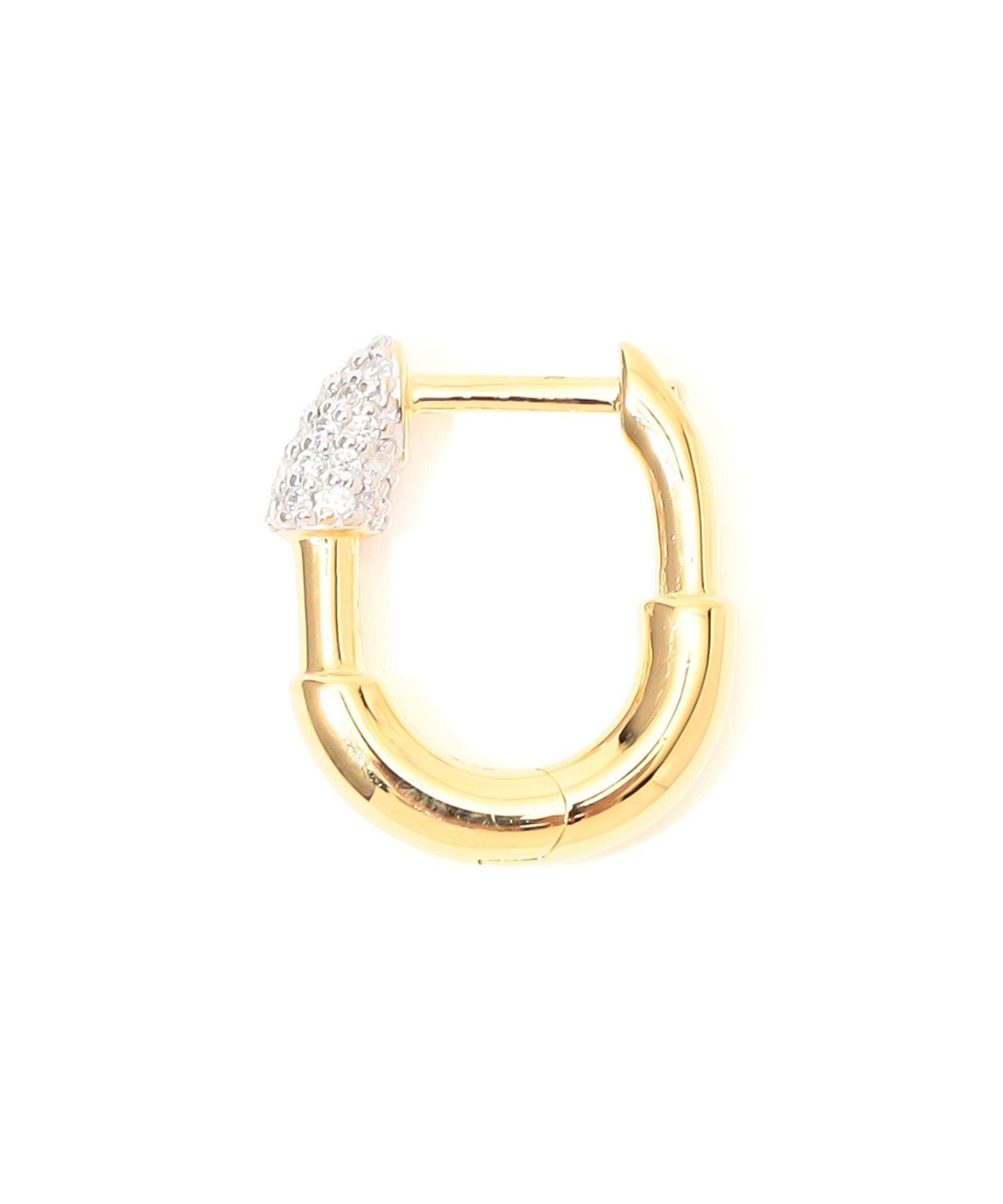 TOMORROWLAND GOODS Otiumberg. Small Pave Staple ピアス トゥモローランド アクセサリー・腕時計 ピアス ゴールド【送料無料】