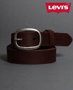 Levi's Levi's ベルト メンズ 本革 オーバル バックル レザーベルト シトリー ファッション雑貨 ベルト グリーン ブラウン ネイビー ブラック