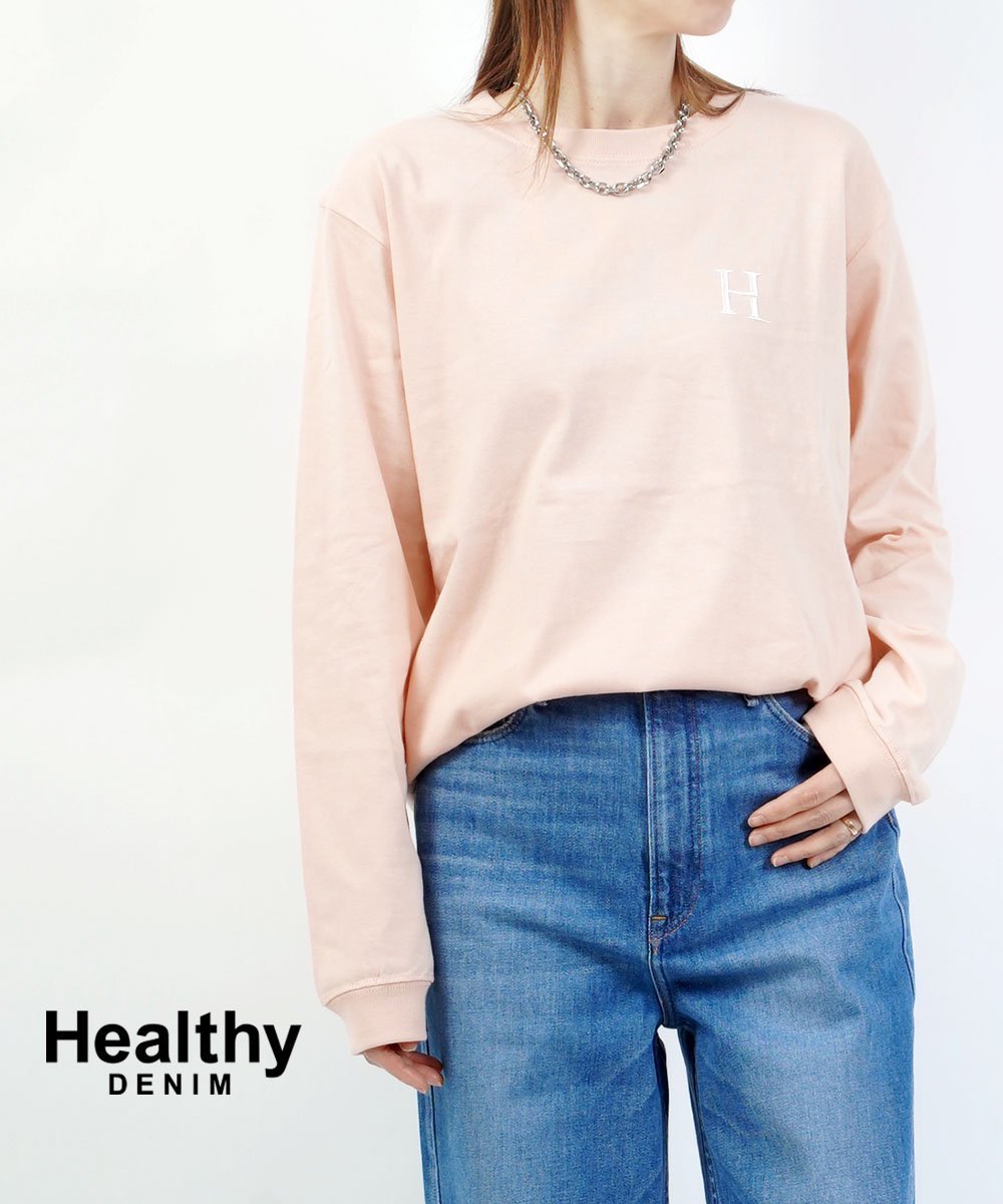 Healthy DENIM ヘルシーデニム H T-shirt ブルーコムブルー トップス その他のトップス