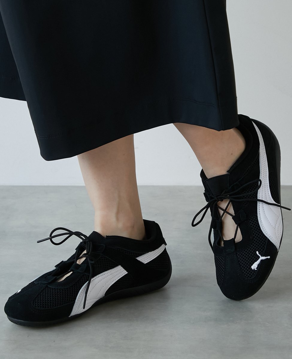 乐天商城 - LOGEMENT DE CLAIRE 【PUMA/プーマ】SPEEDCAT OG スニーカー メルローズクレール シューズ・靴 スニーカー ブラック【送料無料】
