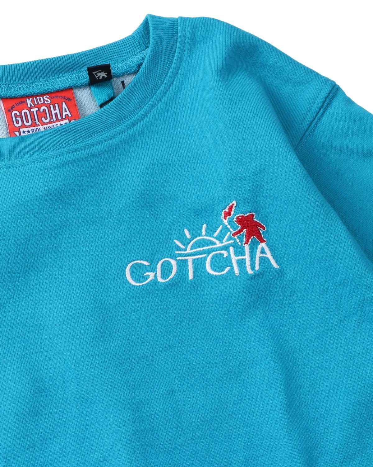 【GOTCHA ガッチャ】 KIDS ドローウィング クルー Tシャツ ガッチャ トップス カットソー・Tシャツ
