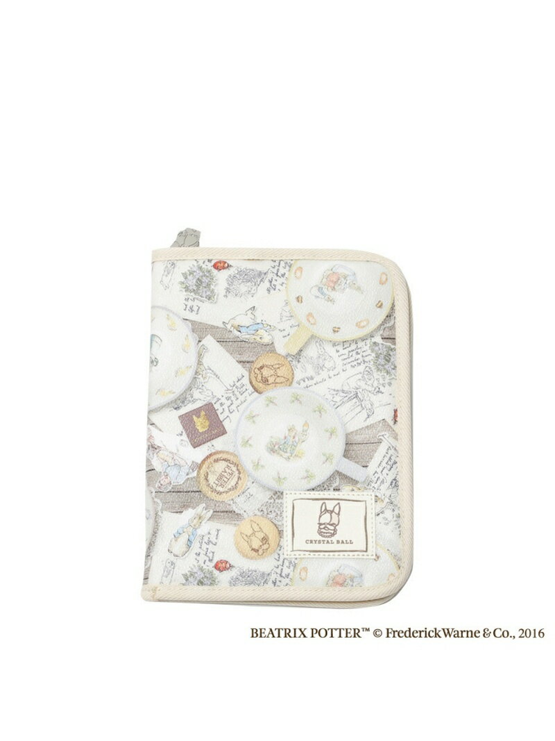 CRYSTAL BALL PETER RABBIT×『Afternoon tea』/マルチケース クリスタルボール マタニティウェア・ベビー用品 母子手帳ケース ホワイト【送料無料】のサムネイル