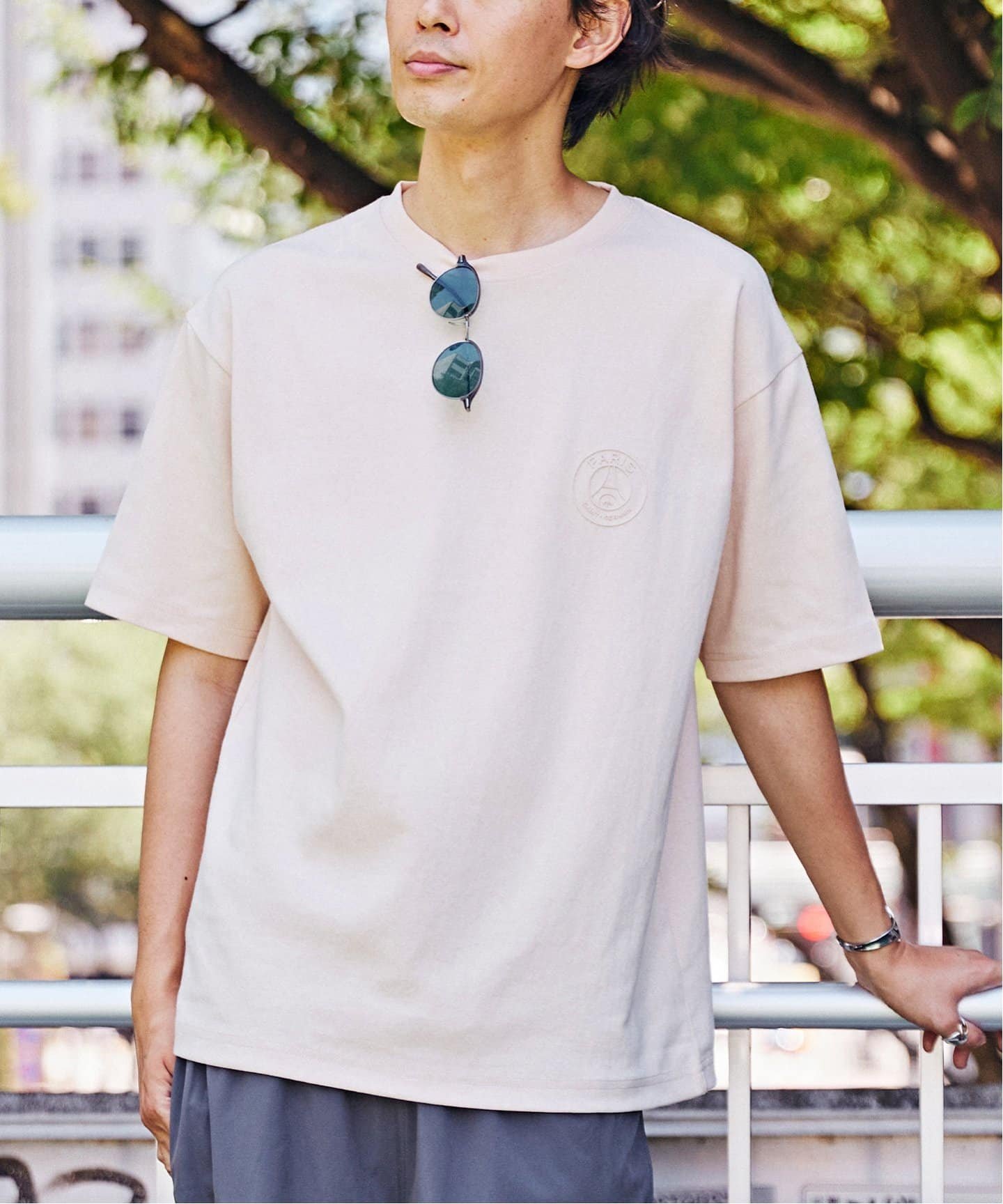 【SALE／40%OFF】Paris Saint-Germain 《再入荷》【Paris Saint-Germain】エターナルロゴ Tシャツ エディフィス トップス カットソー・Tシャツ ピンク【送料無料】のサムネイル