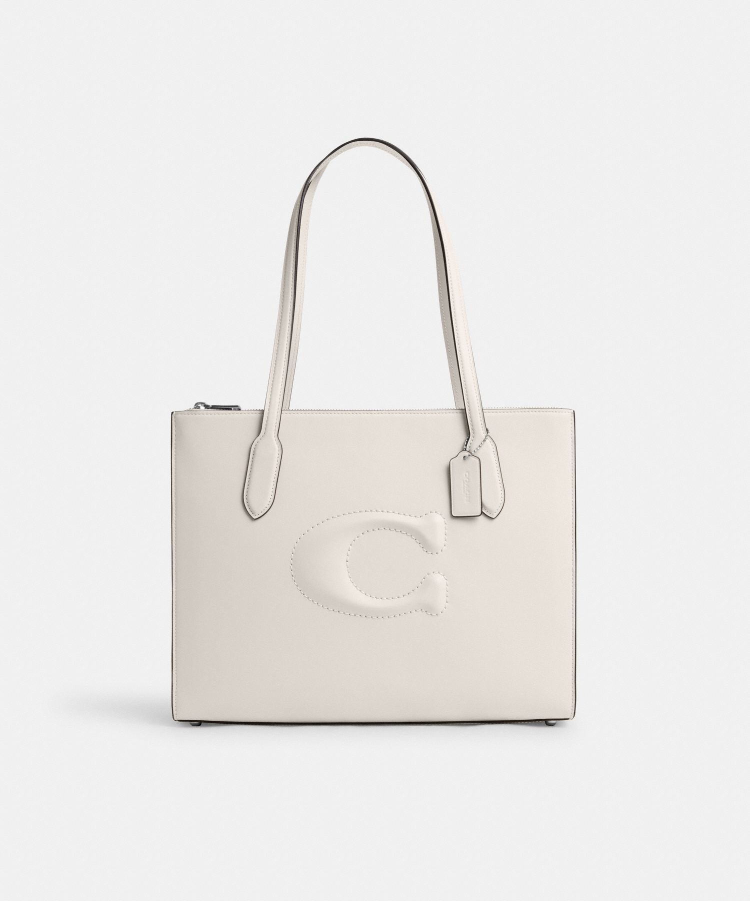 【SALE／62 OFF】COACH OUTLET ニーナ トート コーチ アウトレット バッグ ショルダーバッグ ホワイト【送料無料】