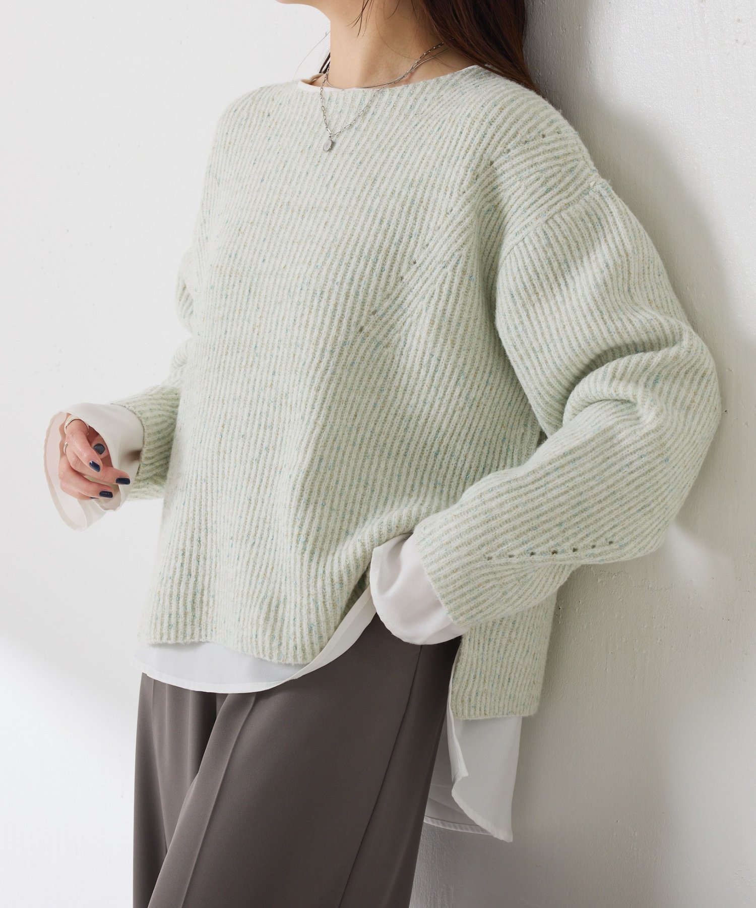 【ガリャルダガランテ】カーディガン　かぎ針　編み　ホワイト ケーブル編カーディガン | カーディガン | NOELA OFFICIAL WEB STORE