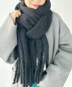 【SALE/78%OFF】GeeRA フェイクウールボリュームマフラー ジーラ ファッション雑貨 マフラー・ストール・ネックウォーマー グリーン ブルー ブラウ...