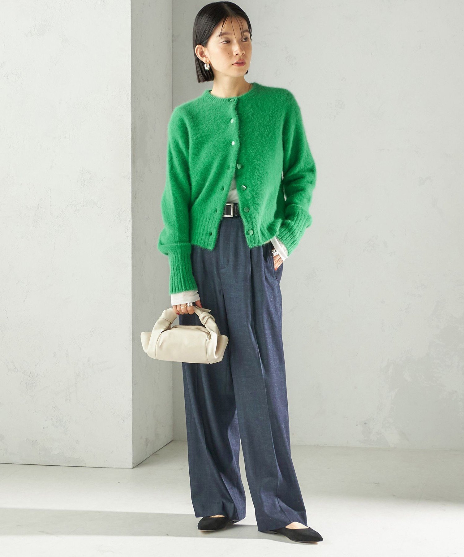 【SALE／30%OFF】SHIPS WOMEN ＜手洗い可能＞デニムライク 2タック ワイド パンツ シップス パンツ その他のパンツ ネイビー【送料無料】
