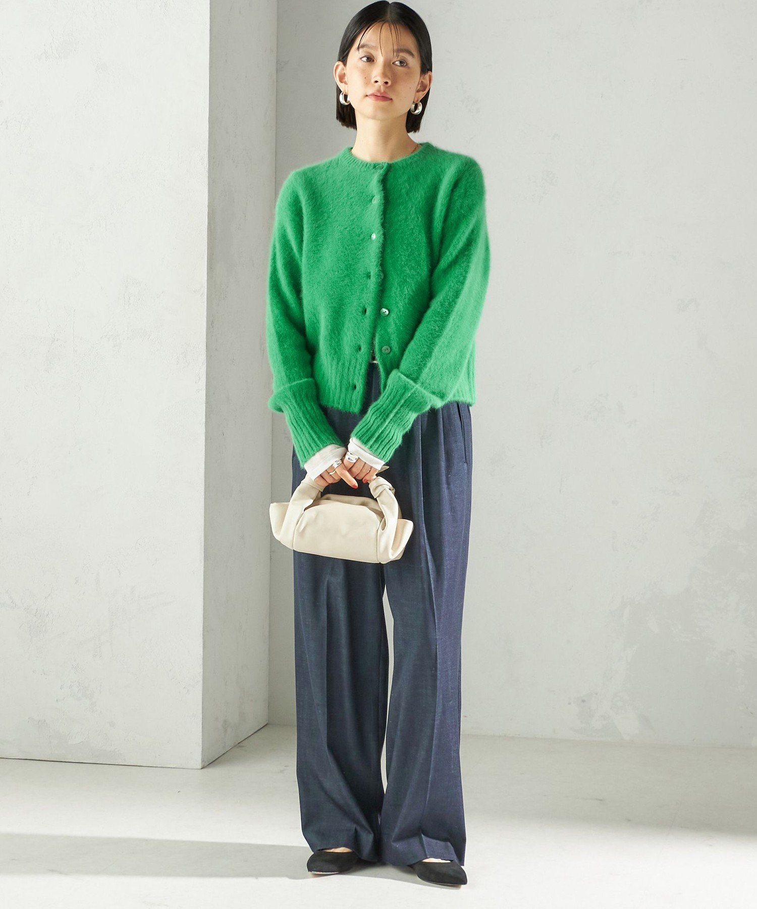 【SALE／30%OFF】SHIPS WOMEN ＜手洗い可能＞デニムライク 2タック ワイド パンツ シップス パンツ その他のパンツ ネイビー【送料無料】