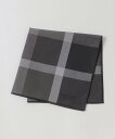 BLACK LABEL CRESTBRIDGE クレストブリッジチェックハンカチーフ ブルーレーベル / ブラックレーベル・クレストブリッジ ファッション雑貨 ...