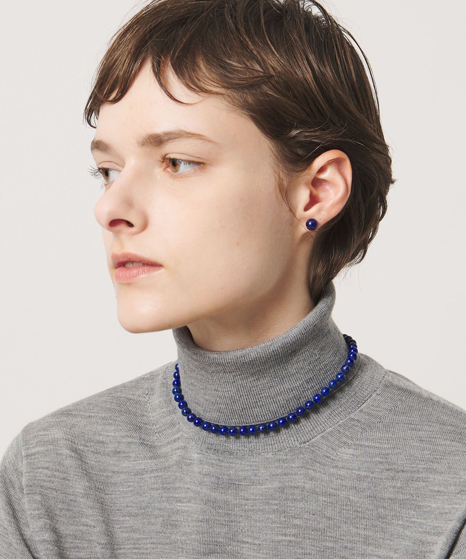 【別注】＜Haute Joaillerie AKIO MORI＞ラピスラズリ ネックレス ユナイテッドアローズ アクセサリー・腕時計 ネックレス