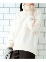 【SALE／18%OFF】le.coeur blanc ラムウールタートルニット ルクールブラ...