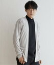 【SALE/30%OFF】ikka バイカラーボタンレスカーディガン イッカ トップス その他のトップス グレー グリーン ベージュ ネイビー
