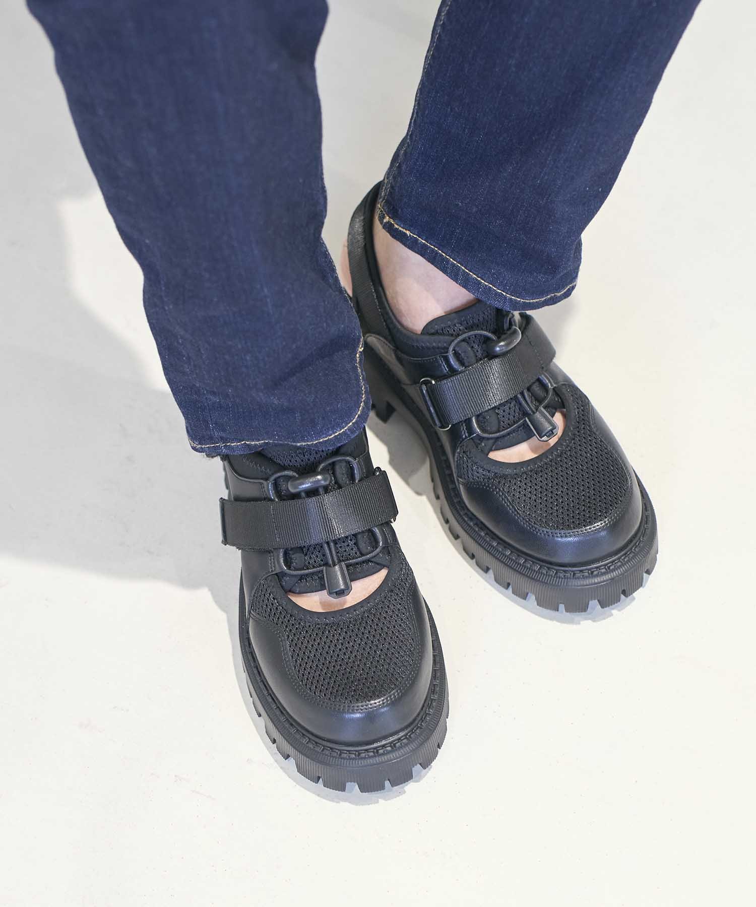 【SALE／50%OFF】ing 厚底スニーカーサンダル モード・エ・ジャコモ×イング シュー...