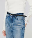 B:MING by BEAMS ベーシック 細ベルト 24AW ビーミング ライフストア バイ ビームス ファッション雑貨 ベルト ブラウン ブラック