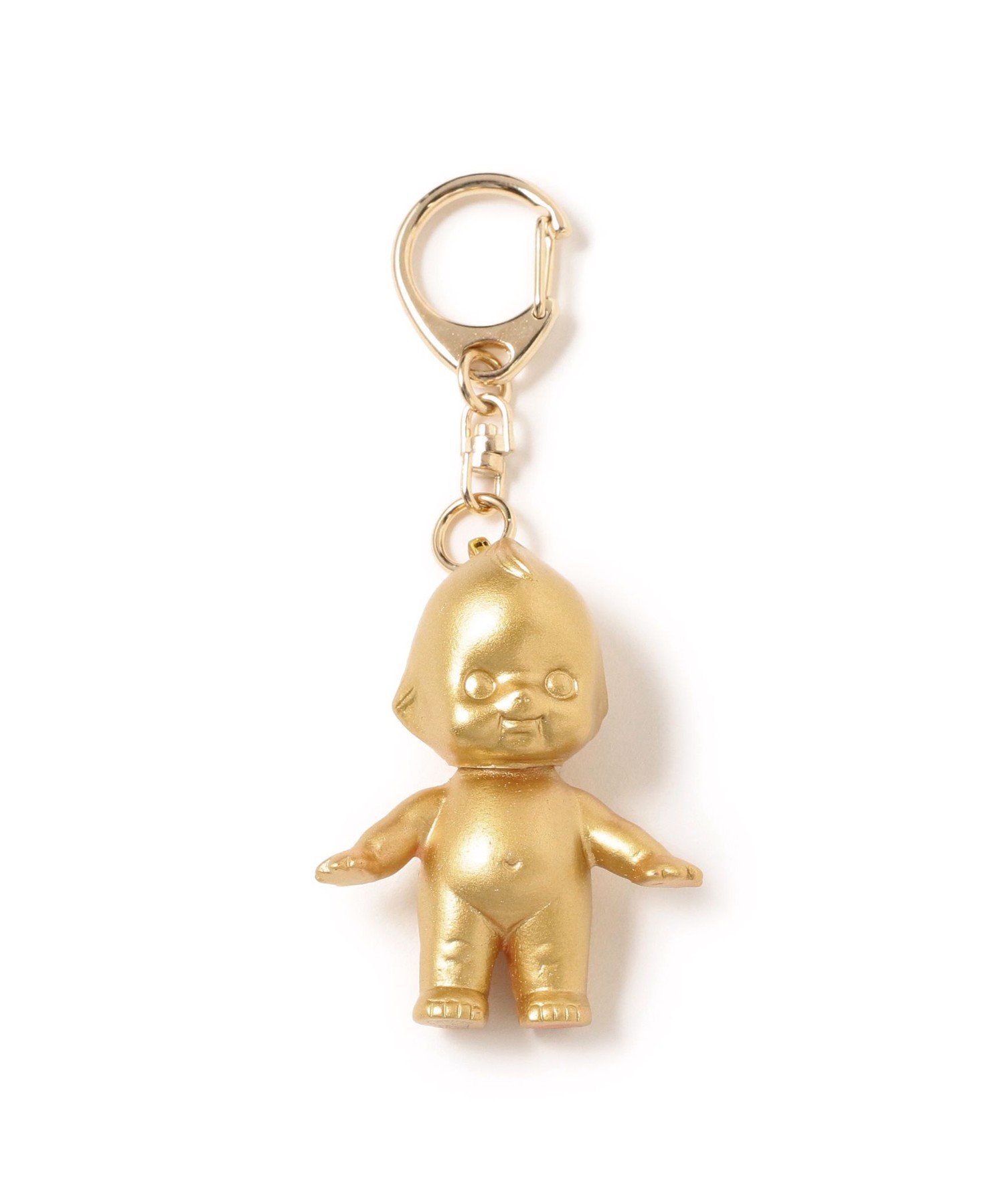 BEAMS JAPAN 【別注】オビツ製作所 / GOLD キューピー キーホルダー ビームス ジャパン ファッション雑貨 その他のファッション雑貨 ゴールド