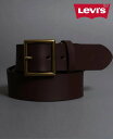 【SALE/7%OFF】Levi's Levi's/(M)ベルト メンズ 本革 スクエアバックル 40mm レザーベルト シトリー ファッション雑貨 ベルト ブ...