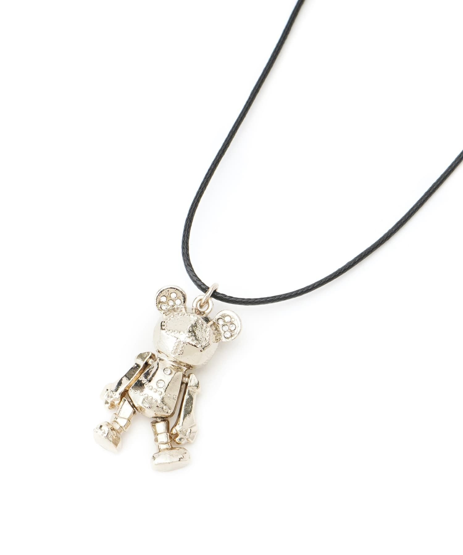 【SALE／41%OFF】Leilian ベアネックレス レリアン アクセサリー・腕時計 その他のアクセサリー・腕時計 グレー ゴールド【送料無料】
