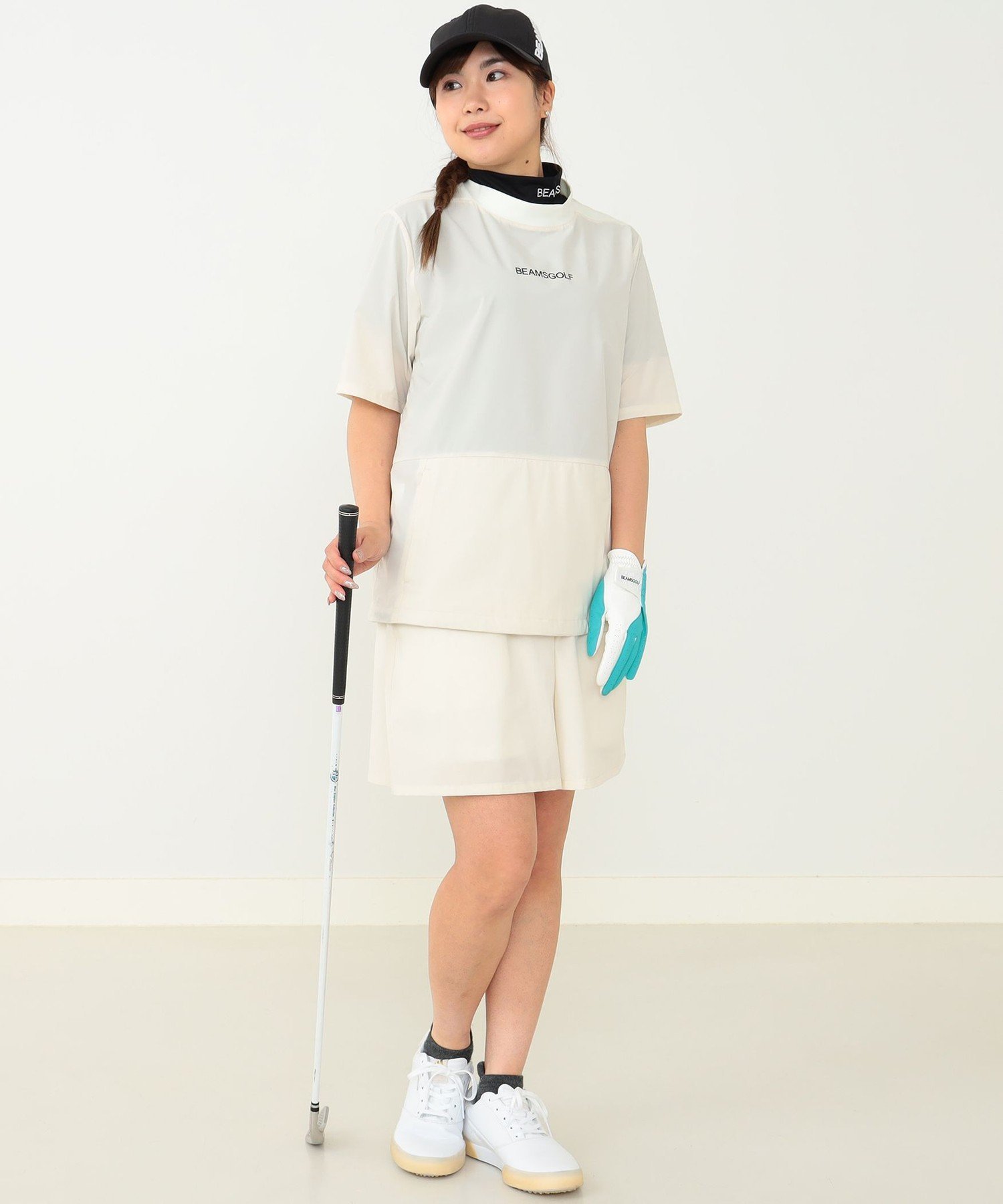 【SALE／70%OFF】BEAMS GOLF ORANGE LABEL ORANGE LABEL / 撥水 ストレッチ キュロットパンツ ビームス アウトレット パンツ その他のパンツ ホワイト【送料無料】