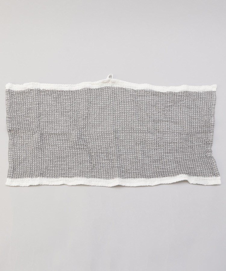 212 KITCHEN STORE ワッフルカラーラインキッチンタオル GY トゥーワントゥーキッチンストア 食器・調..