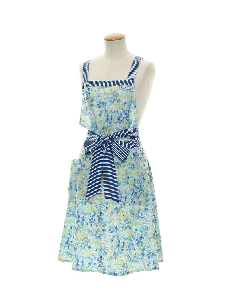 【SALE／52%OFF】Afternoon Tea LIVING ウィンドフラワー柄エプロン アフタヌーンティー・リビング 食器・調理器具・キッチン用品 その他の食器・調理器具・キッチン用品 ピンク ブルーのサムネイル