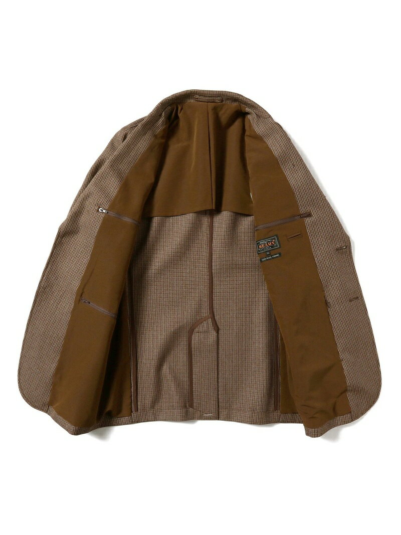 Travel Tweed Sport Coat 11-16-1669-803: Brown