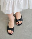 【SALE/30%OFF】U by SPICK&SPAN KOMOREBI MUSEUM/コモレビミュージアム オープントゥリボンモチーフミュール ユーバイスピ...