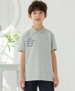 J.PRESS 【140-170cm】T/C ライト カノコ 半袖ポロシャツ ジェイプレス トップス ポロシャツ オレンジ グレー ネイビー【送料無料】