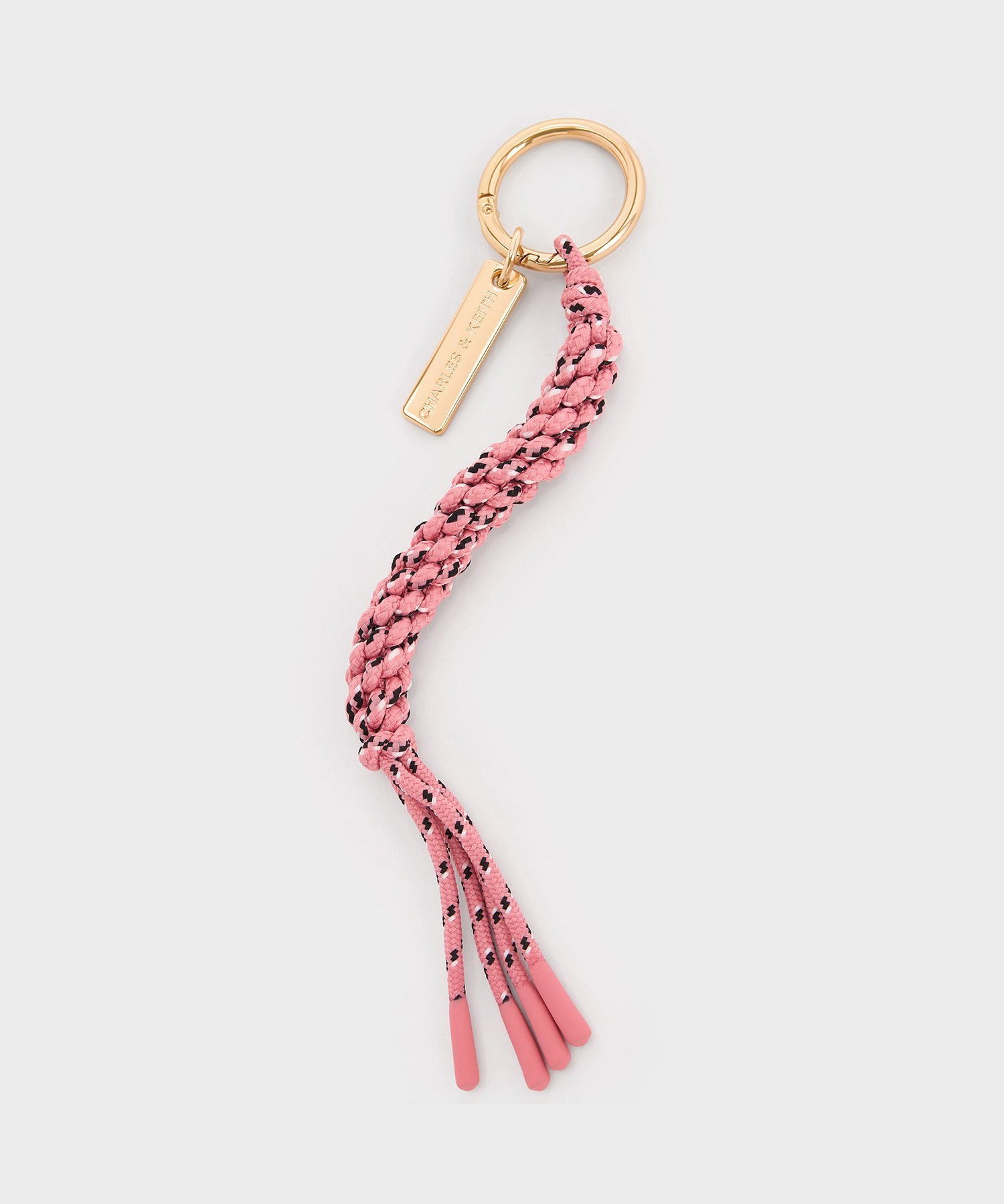 CHARLES & KEITH ブレードロープ チャーム チャールズアンドキース ファッション雑貨 チャーム・キーチェーン