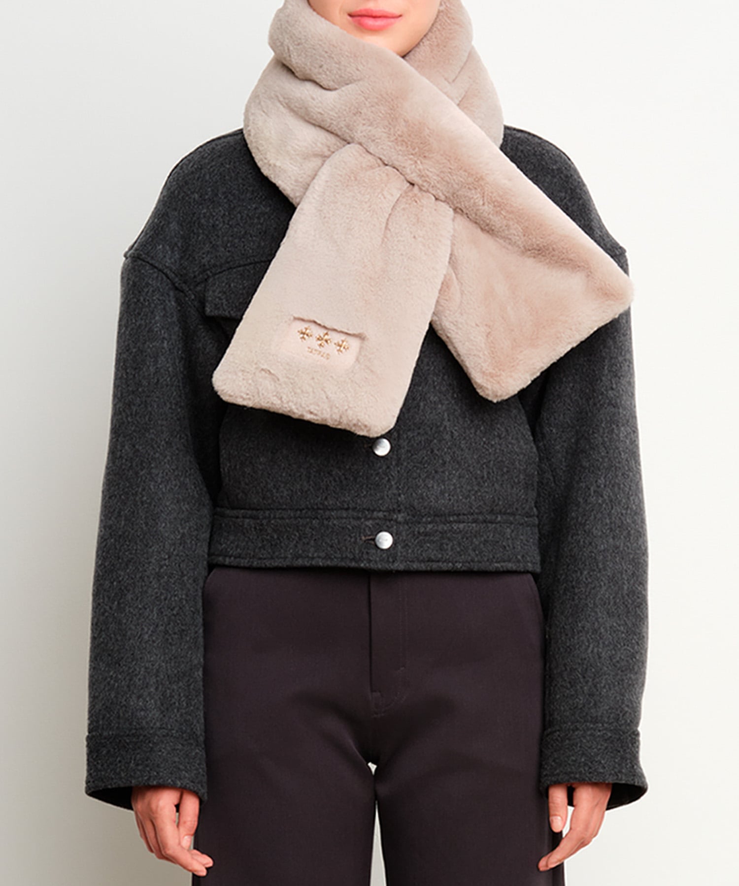 TATRAS 【TATRAS 直営店】MENISA メニサ / マフラー タトラスコンセプトストア ファッション雑貨 マフラー・ストール・ネックウォーマー ブラック グリーン ブラウン ホワイト ピンク グレー ベージュ【送料無料】