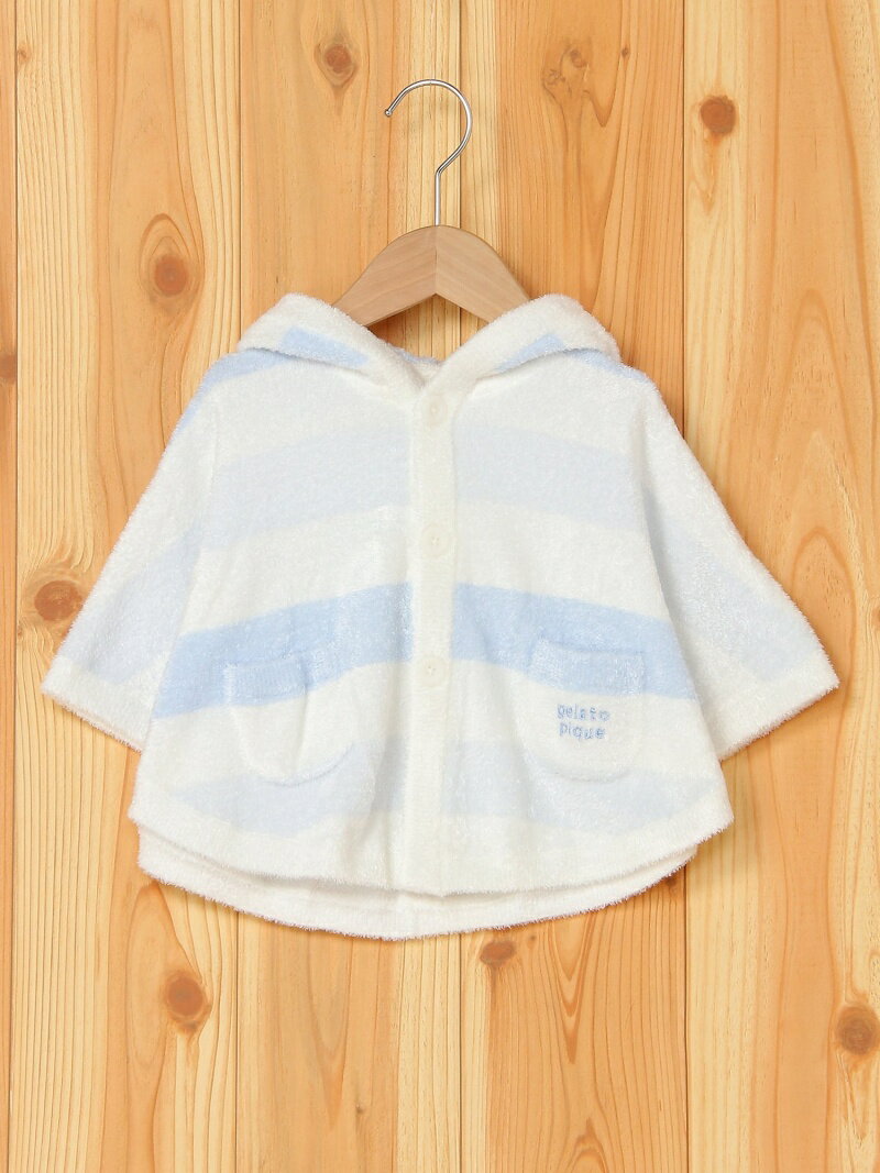 【SALE／30%OFF】gelato pique スムーズィー2トーンBDbabyポンチョ ジェラ ...