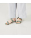 【SALE/30%OFF】qualite 【HENRI EN VARGO】IRIS フラットサンダル カリテ シューズ・靴 サンダル グリーン グレー【送料無料...