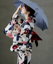 asaka 綿仕立て上がり浴衣 2点セット ビーフラット 着物・浴衣・和装小物 浴衣 ホワイト ブルー【送料無料】