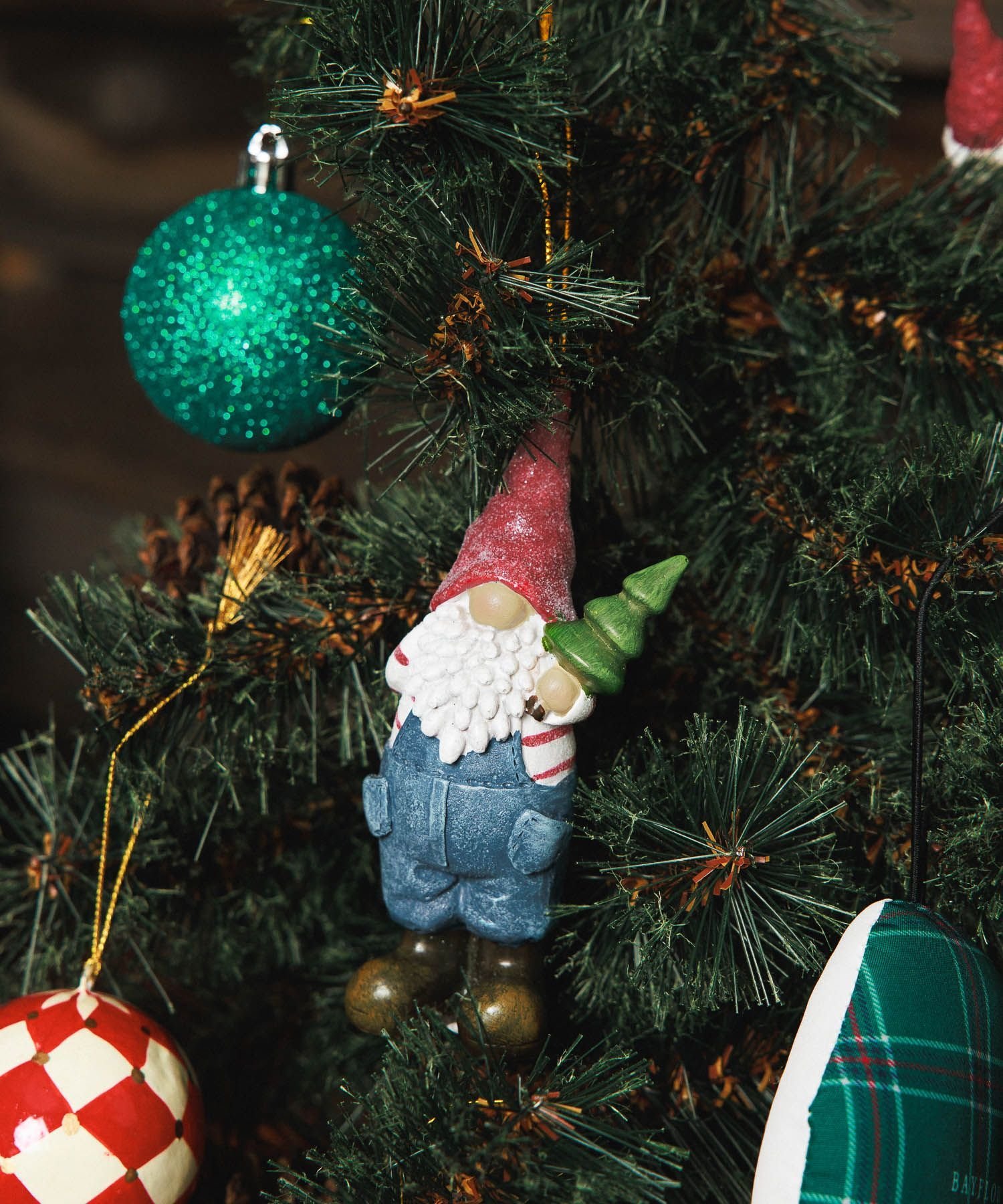 BAYFLOW デニムサンタオーナメント★2024X'mas★ ベイフロー インテリア・生活雑貨 その他のインテリア・生活雑貨のサムネイル