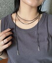 CIAOPANIC TYPY lilマルチウェイコードネックレス チャオパニックティピー アクセサリー・腕時計 ネックレス シルバー ゴールド