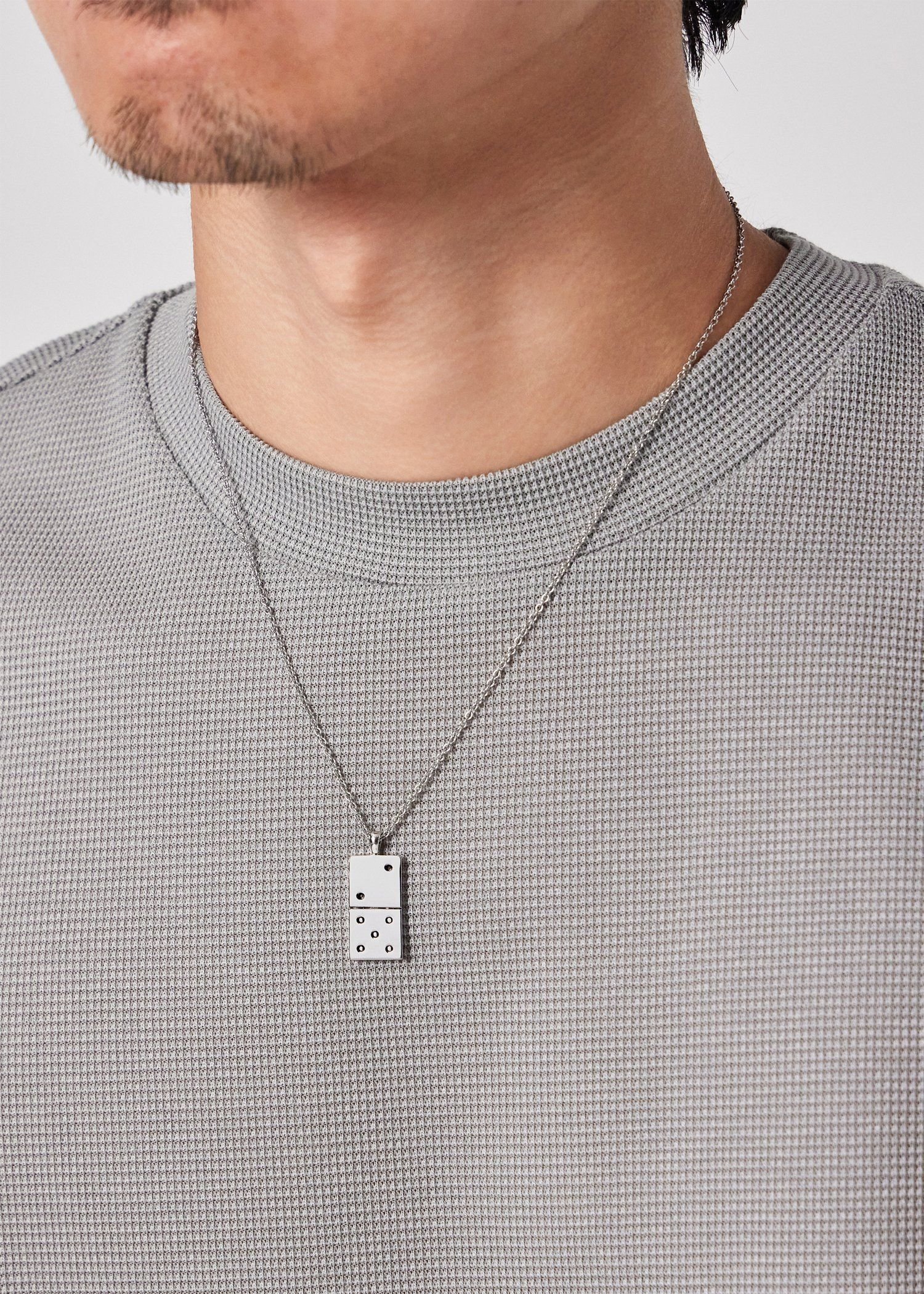 Paul Smith "Domino" ネックレス ポール・スミス アクセサリー・腕時計 その他のアクセサリー・腕時計 シルバー【送料無料】
