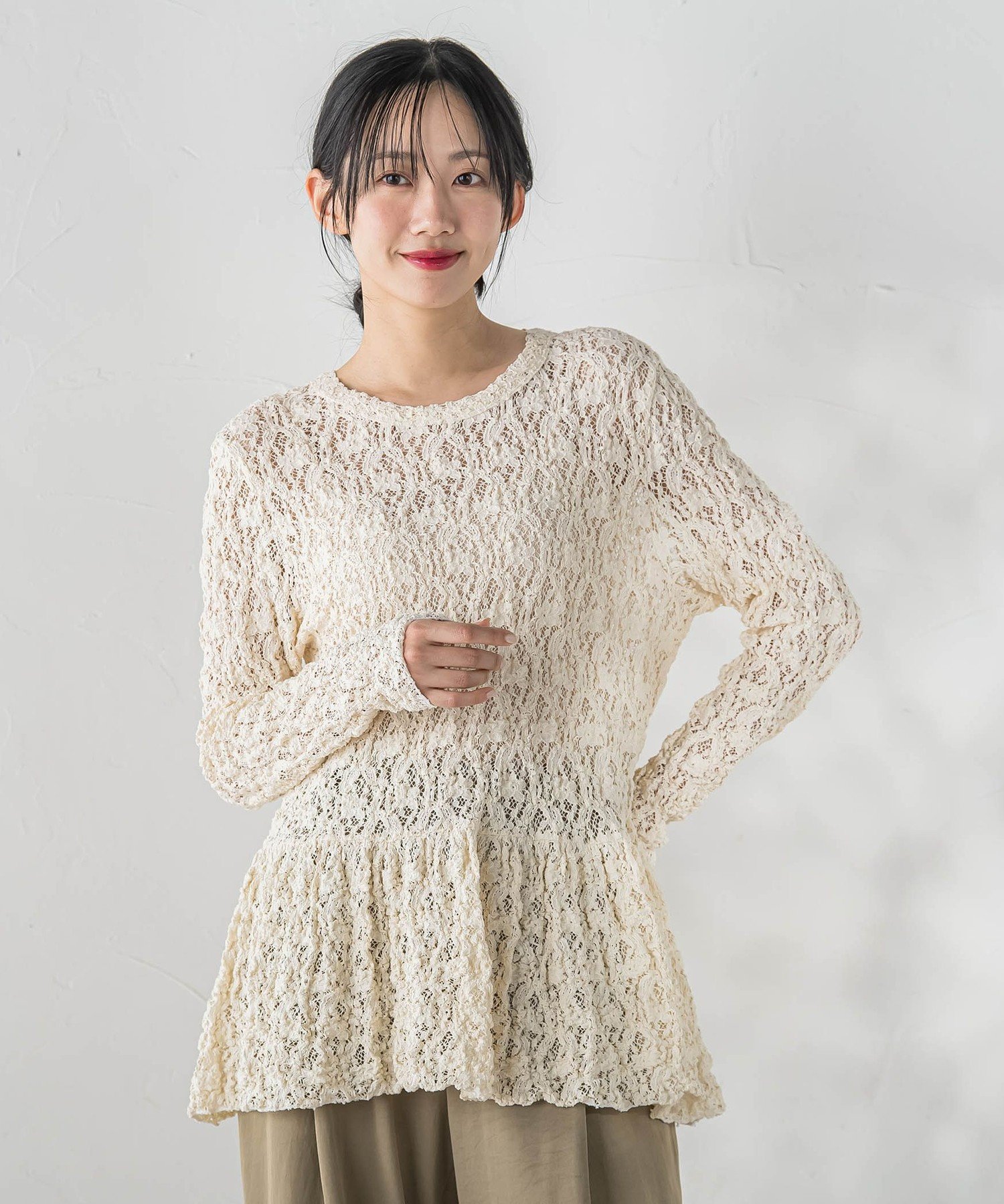 【SALE／10%OFF】Droite lautreamont カムイレースカットソー ドロワット・ロートレアモン トップス カットソー・Tシャツ ブラック ホワイト【送料無料】