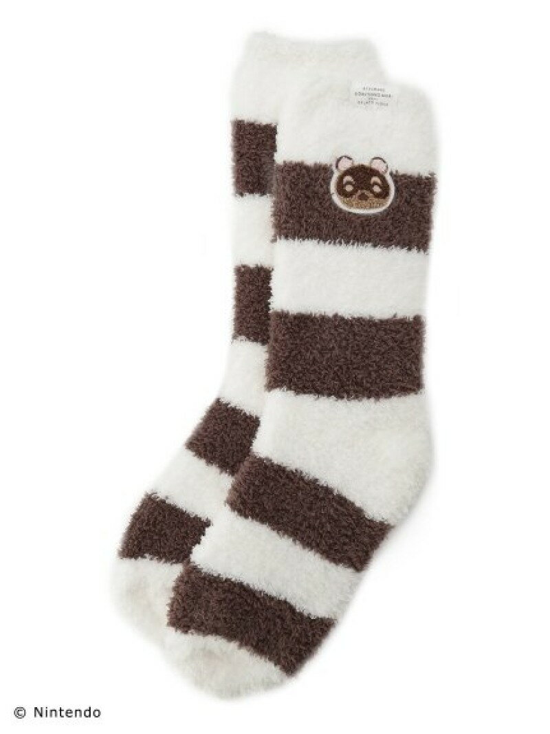 【SALE／30%OFF】gelato pique 【レディース】【あつまれ どうぶつの森】つぶまめソックス ジェラートピケ インナー・ルームウェア その他のインナー・ルームウェア レッドのサムネイル