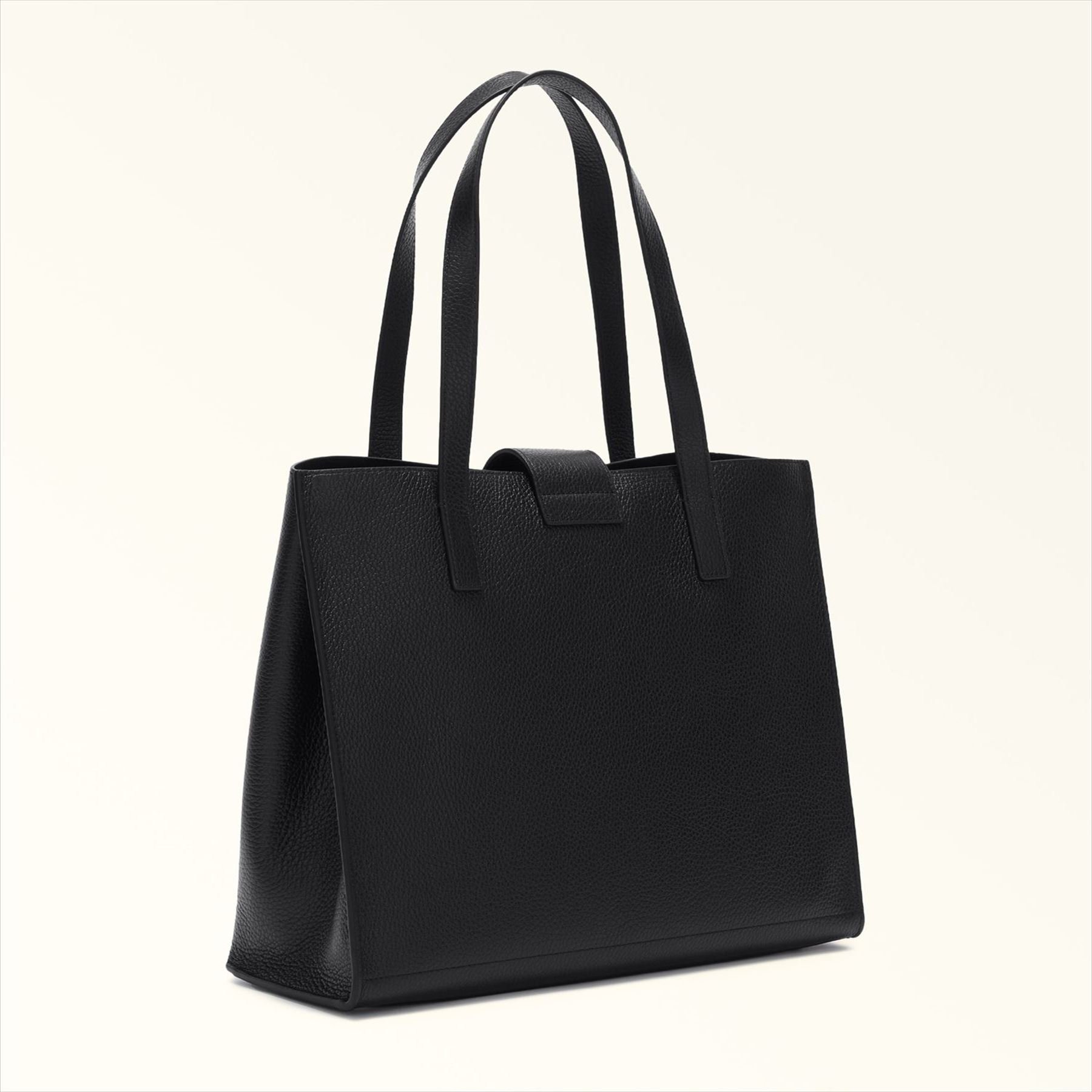 FURLA FURLA 1927 L TOTE 36 SOFT フルラ バッグ トートバッグ ブラック【送料無料】