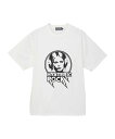 HYSTERIC GLAMOUR HYSTERIC ROCK Tシャツ ヒステリックグラマー トップス カットソー・Tシャツ ホワイト オレンジ ブラック【送料無料】