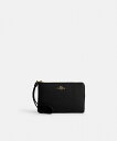 【SALE/62%OFF】COACH OUTLET 【公式】コーナー ジップ リストレット コーチ アウトレット 財布・ポーチ・ケース ポーチ ブラック【送料無...