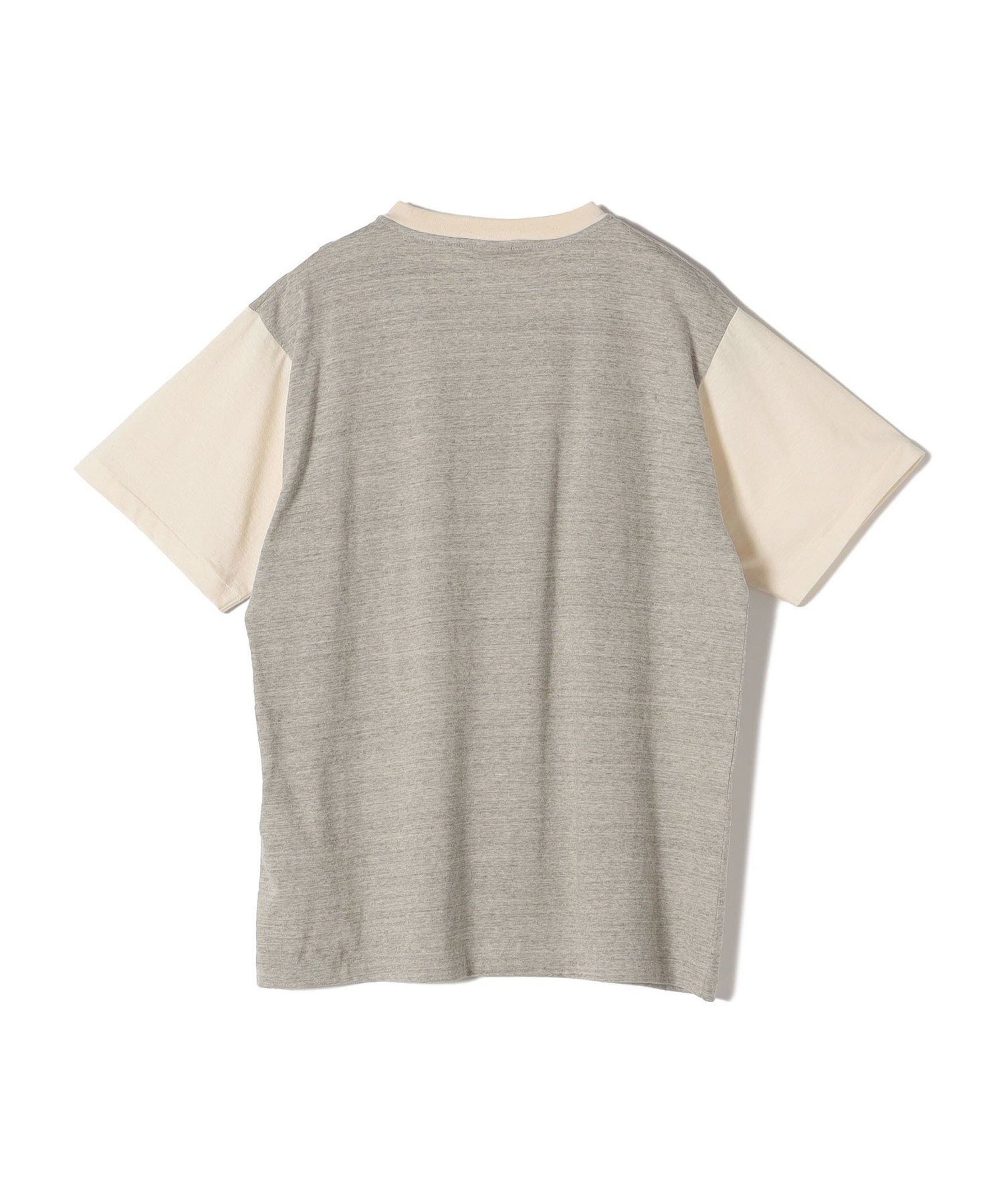 【SALE／70%OFF】SHIPS Days 【SHIPS DAYS別注】UNDYED: プリント ショートスリーブ Tシャツ シップス トップス カットソー・Tシャツ グレー ブラウン