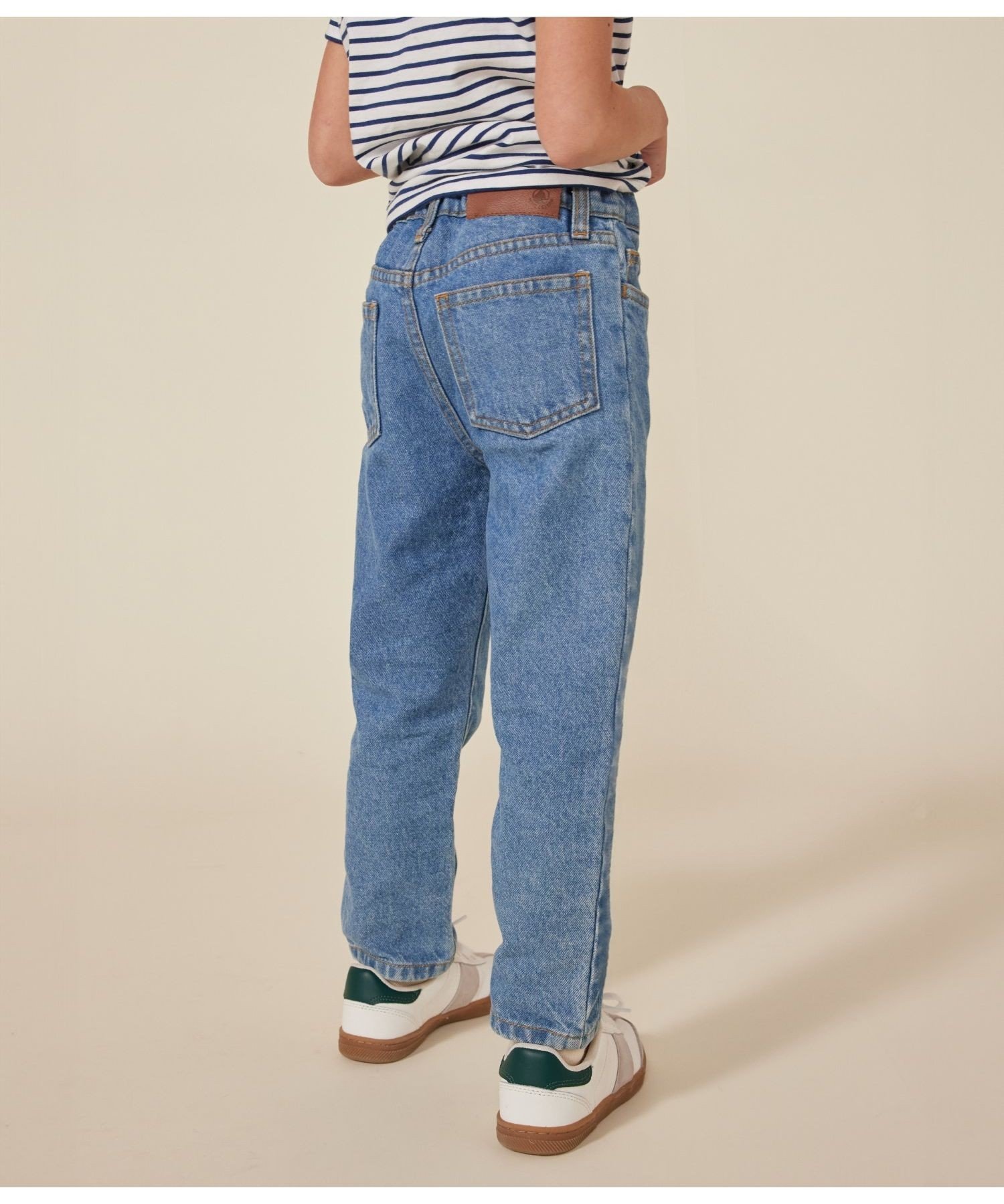 【SALE／20%OFF】PETIT BATEAU デニムパンツ プチバトー パンツ ジーンズ・デニムパンツ ブルー【送料無料】