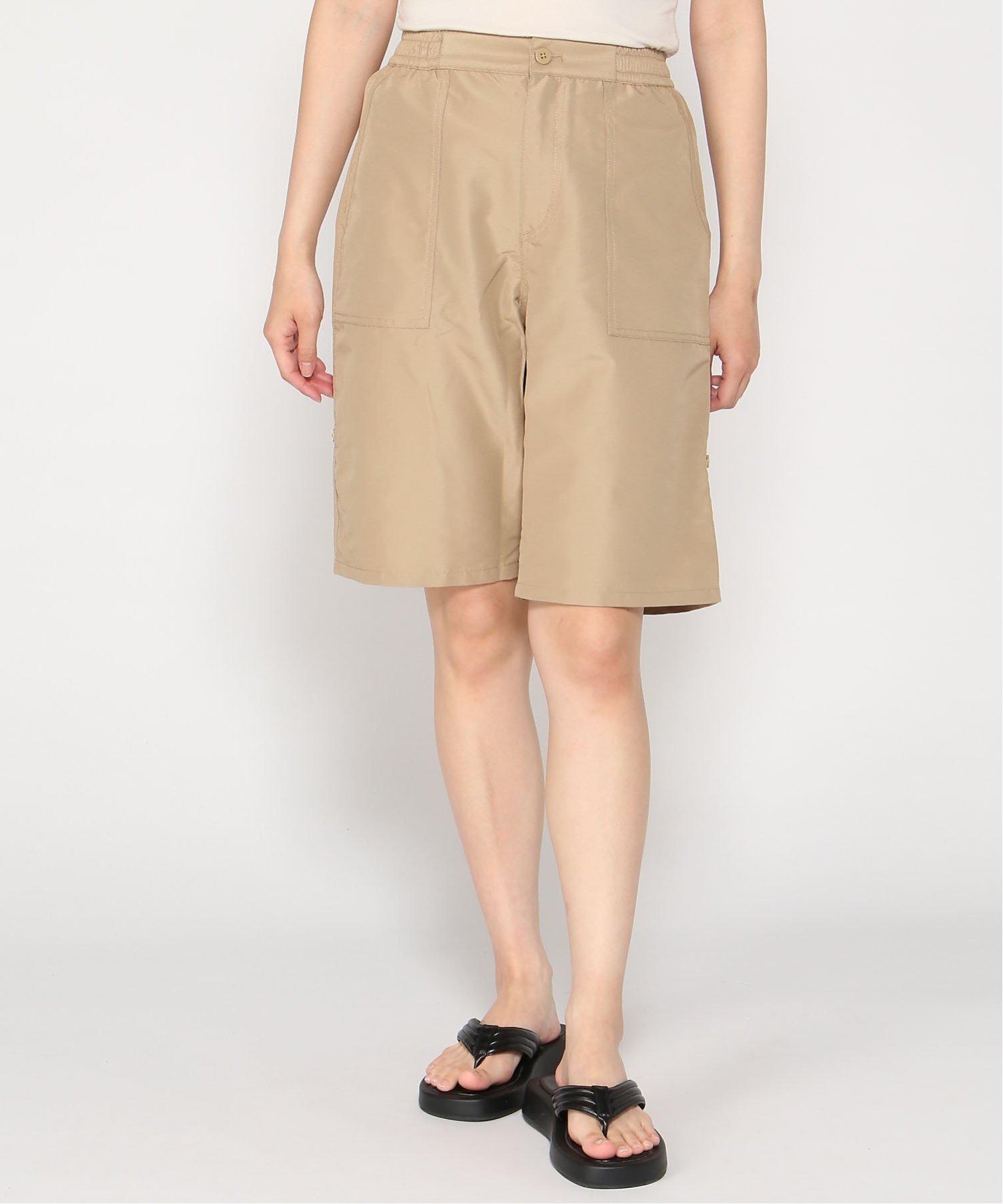 【SALE／68%OFF】CALIFORNIA SHORE CALIFORNIA SHORE/(W)ハーフ丈カーゴボードショーツ ニッキー パンツ その他のパンツ ブラック カーキグリーン ネイビー ベージュ