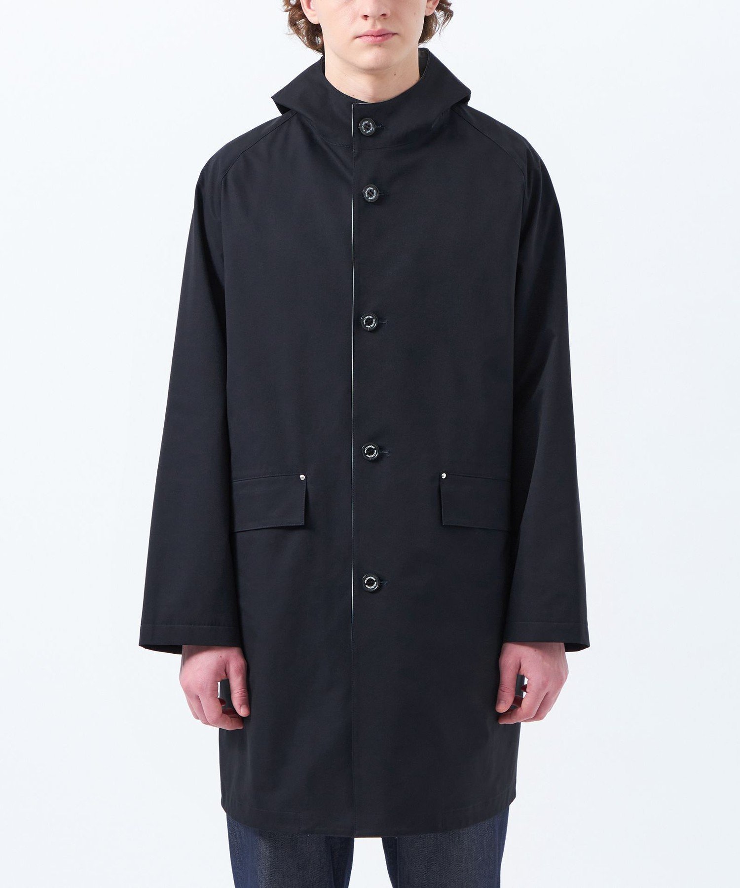 MACKINTOSH PHILOSOPHY HUNTLEY(ハントリー) HOOD バイカラーソロテックスタフタ マッキントッシュ フィロソフィー ジャケット・アウター その他のジャケット・アウター ネイビー【送料無料】